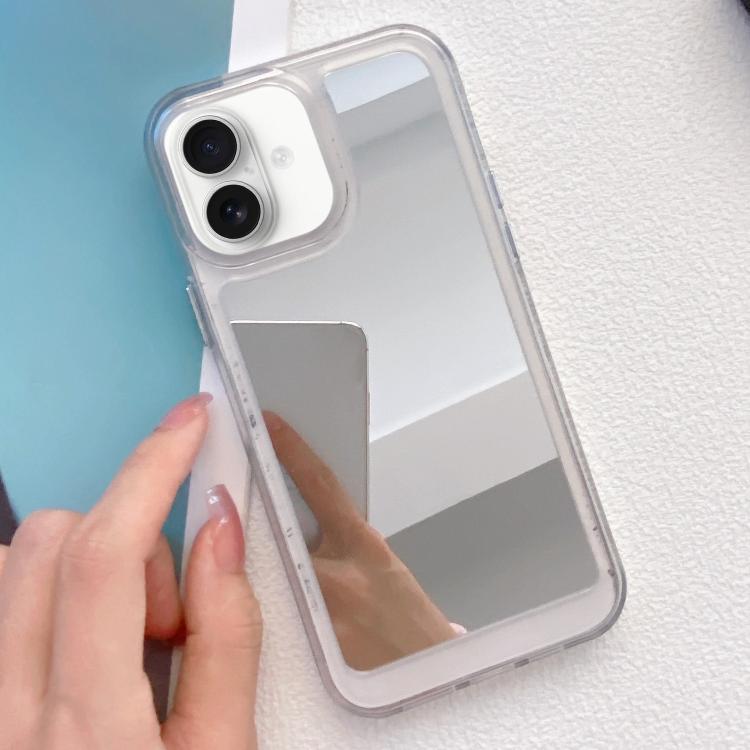 Custodia per telefono in TPU con effetto specchio, For iPhone 17 Pro Max, For iPhone 17 Pro, For iPhone 17, For iPhone Air, For iPhone 16 Pro Max, For iPhone 16 Pro, For iPhone 16 Plus, For iPhone 16
