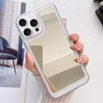 Custodia per telefono in TPU con effetto specchio, For iPhone 15 Pro Max, For iPhone 15 Pro, For iPhone 15 Plus, For iPhone 15