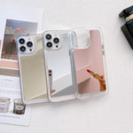 Custodia per telefono in TPU con effetto specchio, For iPhone 17 Pro Max, For iPhone 17 Pro, For iPhone 17, For iPhone Air, For iPhone 16 Pro Max, For iPhone 16 Pro, For iPhone 16 Plus, For iPhone 16