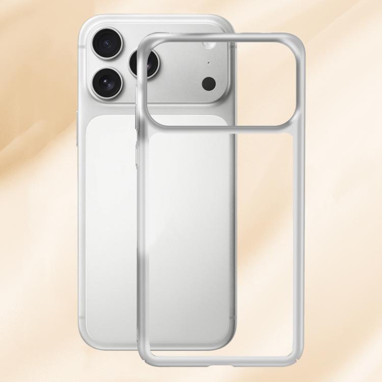 Custodia per telefono in PC sottile satinato con telaio antiurto per la dissipazione del calore., For iPhone 17 Pro Max, For iPhone 17 Pro, For iPhone Air, For iPhone 16 Pro Max, For iPhone 16 Pro, For iPhone 16 Plus