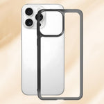 Custodia per telefono in PC sottile satinato con telaio antiurto per la dissipazione del calore., For iPhone 17 Pro Max, For iPhone 17 Pro, For iPhone Air, For iPhone 16 Pro Max, For iPhone 16 Pro, For iPhone 16 Plus