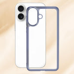 Custodia per telefono in PC sottile satinato con telaio antiurto per la dissipazione del calore., For iPhone 17 Pro Max, For iPhone 17 Pro, For iPhone Air, For iPhone 16 Pro Max, For iPhone 16 Pro, For iPhone 16 Plus