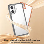 Custodia per telefono in PC sottile satinato con telaio antiurto per la dissipazione del calore., For iPhone 16, For iPhone 15 Pro Max, For iPhone 15 Pro, For iPhone 14 Pro, For iPhone 14 Pro Max, For iPhone 13 Pro Max