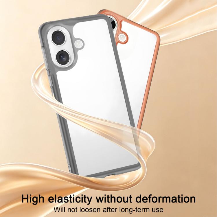 Custodia per telefono in PC sottile satinato con telaio antiurto per la dissipazione del calore., For iPhone 16, For iPhone 15 Pro Max, For iPhone 15 Pro, For iPhone 14 Pro, For iPhone 14 Pro Max, For iPhone 13 Pro Max