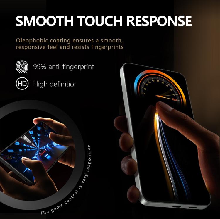 Pellicola protettiva in vetro temperato HD per telefono con sfondo trasparente, versione a schermo intero LeReach CF Series HD Privacy Phone., For Galaxy A57 5G, For Galaxy A37 5G, For Galaxy A56 5G, For Galaxy A36 5G, For Galaxy A55 5G, For Galaxy A35 5G