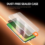 Set di 2 pellicole protettive in vetro temperato HD per la privacy, serie LeReach CF, a schermo intero., For Galaxy A57 5G, For Galaxy A37 5G, For Galaxy A56 5G, For Galaxy A36 5G, For Galaxy A55 5G, For Galaxy A35 5G