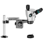 Testa per microscopio stereoscopico RF4 RF-CX71P-FO24 6.5X-65X Premium con doppio oculare anti-trinoculare e supporto FO24, RF-CX71P-FO24