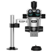 Testa per microscopio stereoscopico RF4 RF-CX71P-FO24 6.5X-65X Premium con doppio oculare anti-trinoculare e supporto FO24, RF-CX71P-FO24