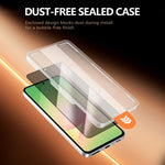 Pellicola protettiva in vetro temperato HD per telefono con sfondo trasparente, versione a schermo intero LeReach CF Series HD Privacy Phone., For Galaxy S26 Ultra 5G, For Galaxy S25 FE 5G, For Galaxy S25 Ultra 5G, For Galaxy S24 FE 5G
