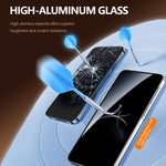 Pellicola protettiva in vetro temperato HD per telefono con sfondo trasparente, versione a schermo intero LeReach CF Series HD Privacy Phone., For Galaxy S26 Ultra 5G, For Galaxy S25 FE 5G, For Galaxy S25 Ultra 5G, For Galaxy S24 FE 5G