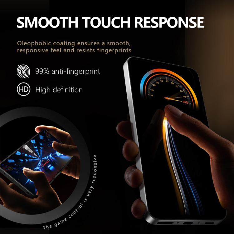 Pellicola protettiva in vetro temperato HD per telefono con sfondo trasparente, versione a schermo intero LeReach CF Series HD Privacy Phone., For Galaxy S26 Ultra 5G, For Galaxy S25 FE 5G, For Galaxy S25 Ultra 5G, For Galaxy S24 FE 5G