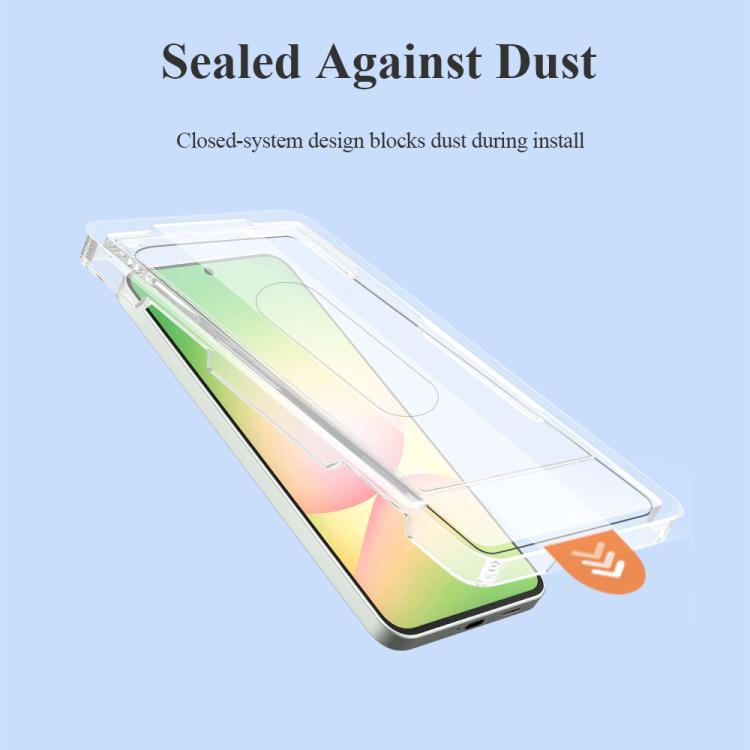 Pellicola protettiva in vetro temperato LeReach CF Series PureTab Version HD per telefoni cellulari., For Galaxy A57 5G, For Galaxy A37 5G, For Galaxy A56 5G, For Galaxy A36 5G, For Galaxy A55 5G, For Galaxy A35 5G