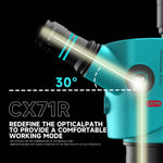 RF4 RF-CX71R 6.5-65X Ergonomic Design Trinocular Stereo Microscope with Big Aluminum Alloy Base, RF-CX71R