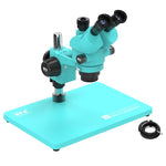Microscopio stereoscopico trinoculare RF4 RF-6558X con zoom sincrono 6,5-58X e base grande in lega di alluminio., RF-6558X