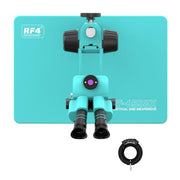 Microscopio stereoscopico trinoculare RF4 RF-6558X con zoom sincrono 6,5-58X e base grande in lega di alluminio., RF-6558X