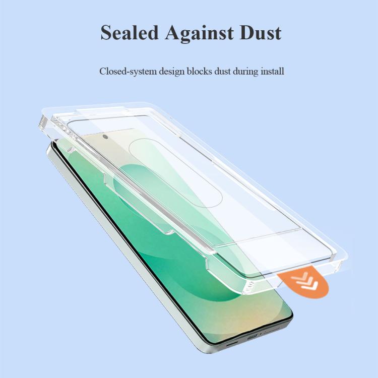 Pellicola protettiva in vetro temperato LeReach CF Series PureTab Version HD per telefoni cellulari., For Galaxy S26+ 5G, For Galaxy S26 Ultra 5G, For Galaxy S26 5G, For Galaxy S25 FE 5G, For Galaxy S25 Ultra 5G, For Galaxy S24 FE 5G