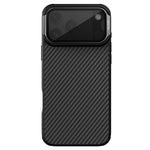 NILLKIN Custodia magnetica per telefono CamShield in CarboProp nero traslucido, For iPhone 17 Pro Max, For iPhone 17 Pro