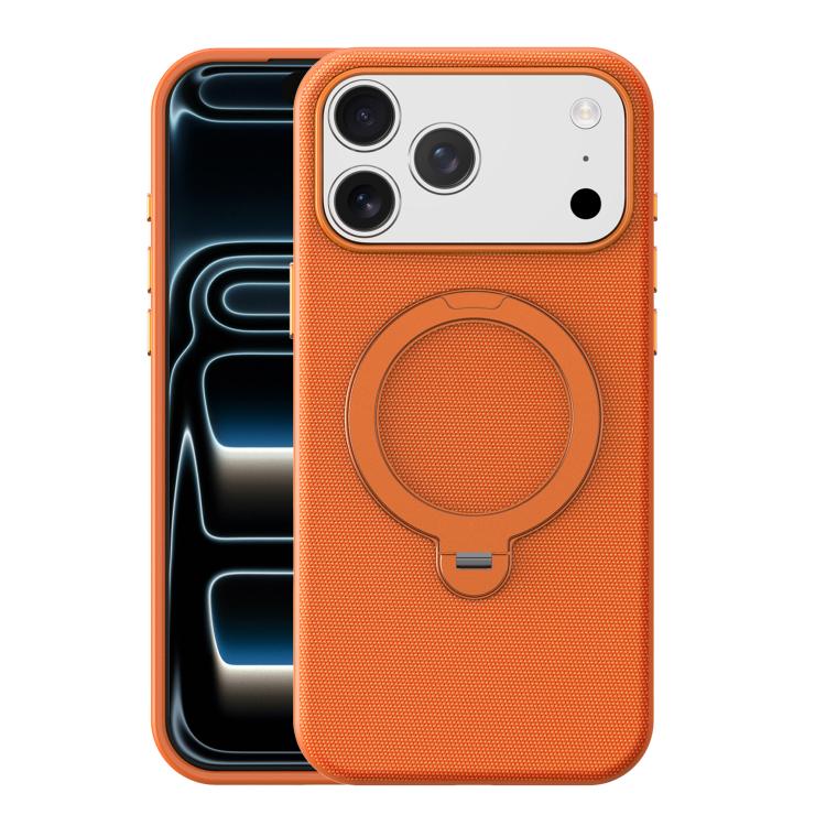 Custodia magnetica per telefono Tech Fabric con supporto girevole a 360° e pulsante fotocamera AI., For iPhone 17 Pro Max, For iPhone 17 Pro, For iPhone 17, For iPhone Air