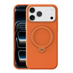 Custodia magnetica per telefono Tech Fabric con supporto girevole a 360° e pulsante fotocamera AI., For iPhone 17 Pro Max, For iPhone 17 Pro, For iPhone 17, For iPhone Air