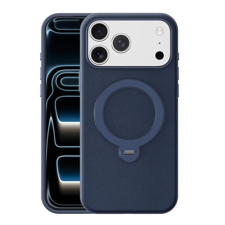 Custodia magnetica per telefono Tech Fabric con supporto girevole a 360° e pulsante fotocamera AI., For iPhone 17 Pro Max, For iPhone 17 Pro, For iPhone 17, For iPhone Air