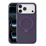 Custodia magnetica per telefono Tech Fabric con supporto girevole a 360° e pulsante fotocamera AI., For iPhone 17 Pro Max, For iPhone 17 Pro, For iPhone 17, For iPhone Air