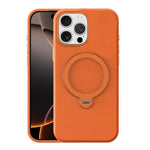 Custodia magnetica per telefono Tech Fabric con supporto girevole a 360° e pulsante fotocamera AI., For iPhone 16 Pro Max, For iPhone 16 Pro, For iPhone 16
