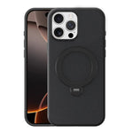Custodia magnetica per telefono Tech Fabric con supporto girevole a 360° e pulsante fotocamera AI., For iPhone 16 Pro Max, For iPhone 16 Pro, For iPhone 16