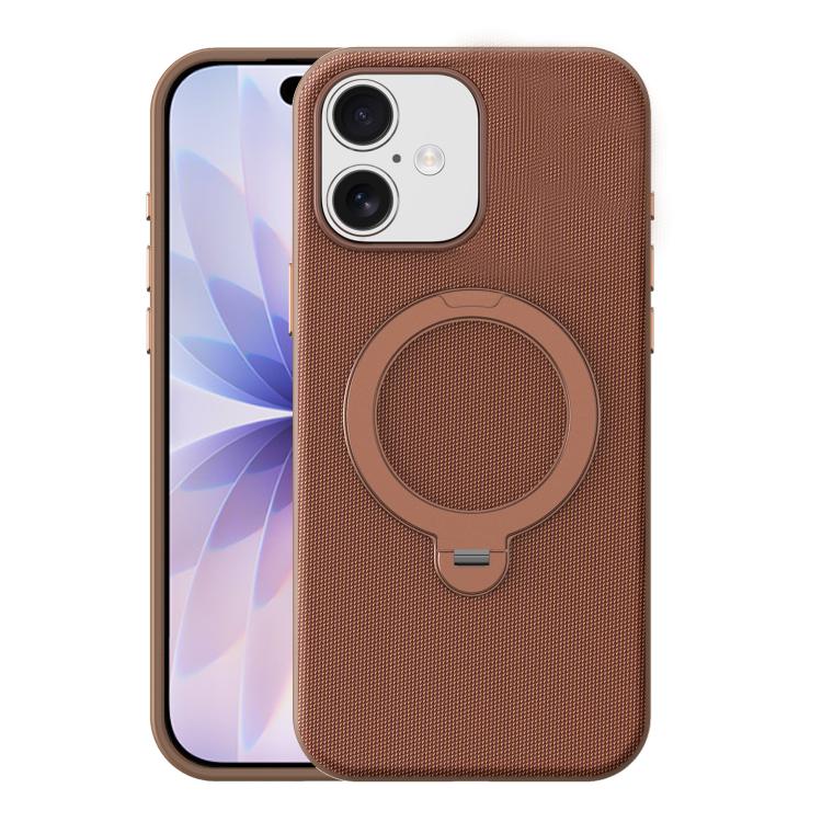 Custodia magnetica per telefono Tech Fabric con supporto girevole a 360° e pulsante fotocamera AI., For iPhone 17 Pro Max, For iPhone 17 Pro, For iPhone 17, For iPhone Air