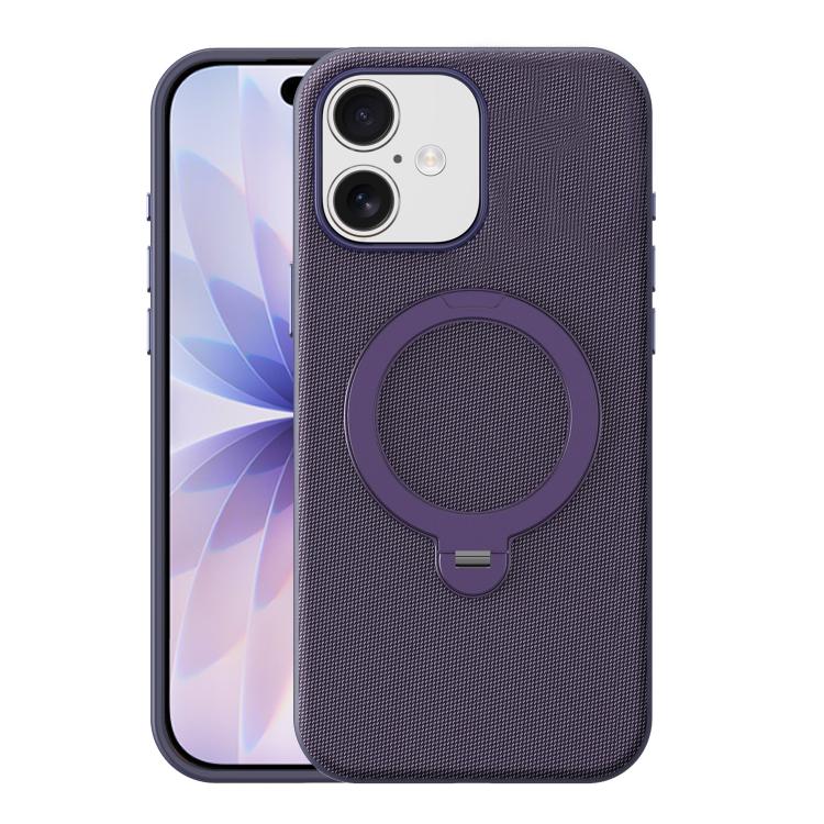Custodia magnetica per telefono Tech Fabric con supporto girevole a 360° e pulsante fotocamera AI., For iPhone 17 Pro Max, For iPhone 17 Pro, For iPhone 17, For iPhone Air