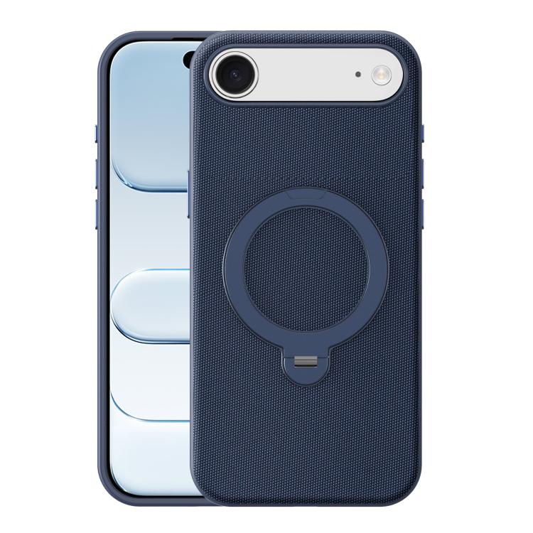 Custodia magnetica per telefono Tech Fabric con supporto girevole a 360° e pulsante fotocamera AI., For iPhone 17 Pro Max, For iPhone 17 Pro, For iPhone 17, For iPhone Air