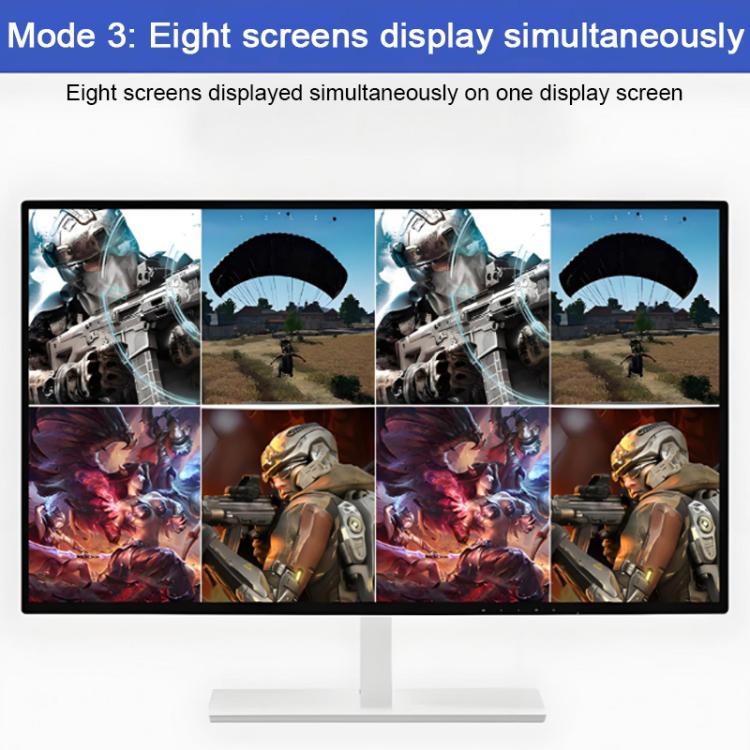 NK-816 HDMI 16x1 Multi-Viewer Supports Seamless Switch 1080P