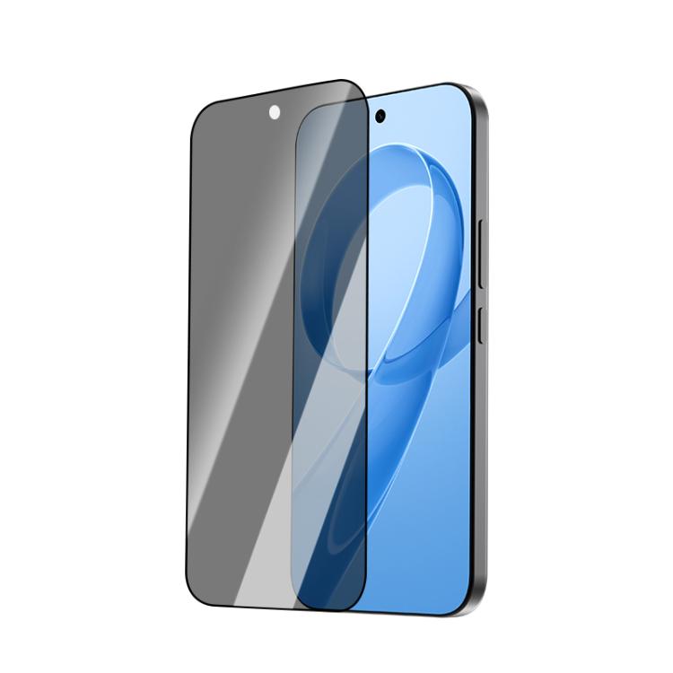 Pellicola protettiva in vetro temperato HD per la privacy, versione a schermo intero della serie LeReach CF., For iPhone 17 Pro Max