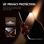 Pellicola protettiva in vetro temperato HD per la privacy, versione a schermo intero della serie LeReach CF., For iPhone 17 Pro Max