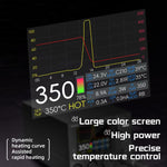 Stazione saldante intelligente QIANLI H400 da 400 W con supporto multifunzione HX1., US Plug, EU Plug