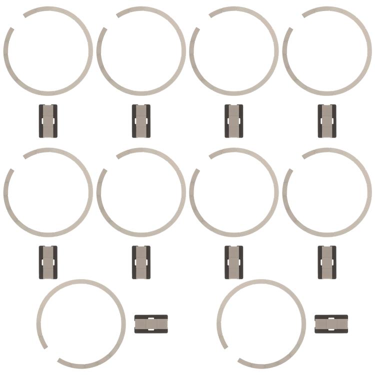 Set di 10 magneti per la ricarica wireless, For iPhone 17 Pro Max, For iPhone 17 Pro, For iPhone 17, For iPhone Air