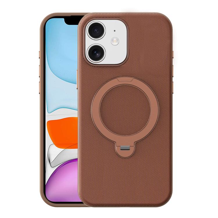 Custodia magnetica per telefono Tech Fabric con supporto girevole a 360°., For iPhone 11 Pro Max, For iPhone 11
