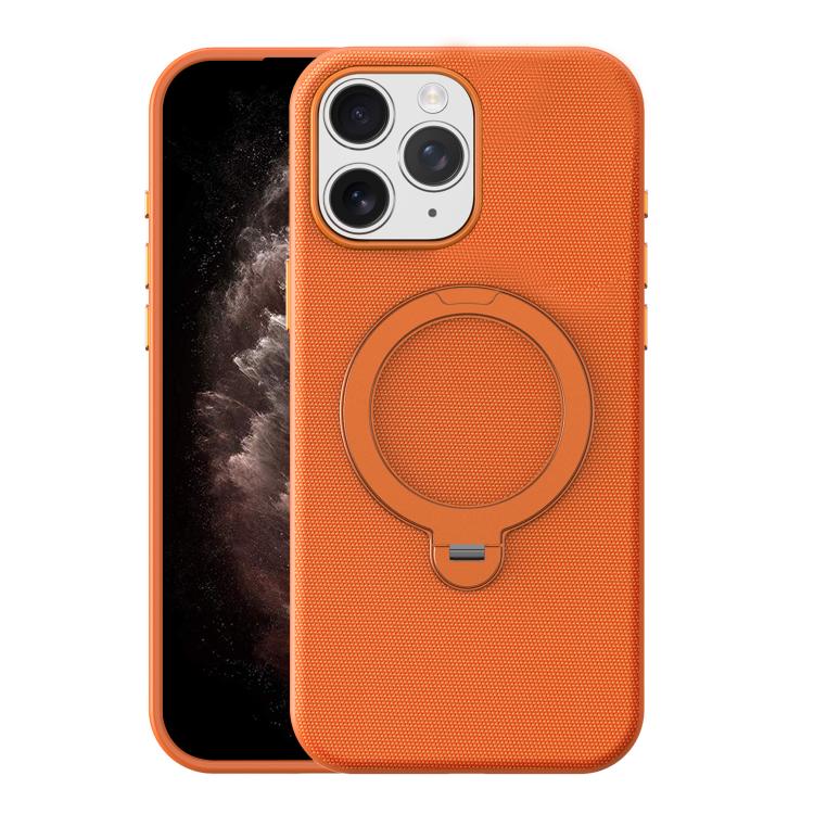 Custodia magnetica per telefono Tech Fabric con supporto girevole a 360°., For iPhone 11 Pro Max, For iPhone 11