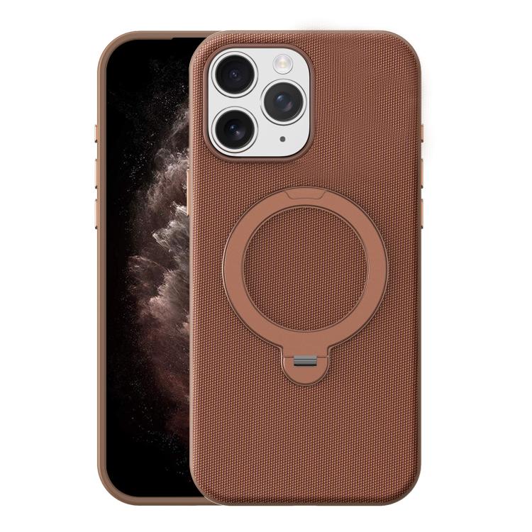 Custodia magnetica per telefono Tech Fabric con supporto girevole a 360°., For iPhone 11 Pro Max, For iPhone 11