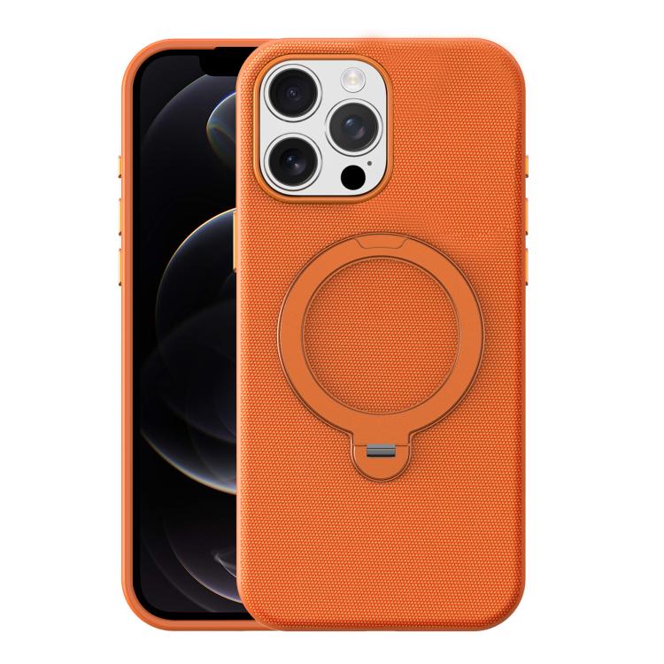 Custodia magnetica per telefono Tech Fabric con supporto girevole a 360°., For iPhone 13, For iPhone 12, For iPhone 12 Pro Max, For iPhone 12 Pro
