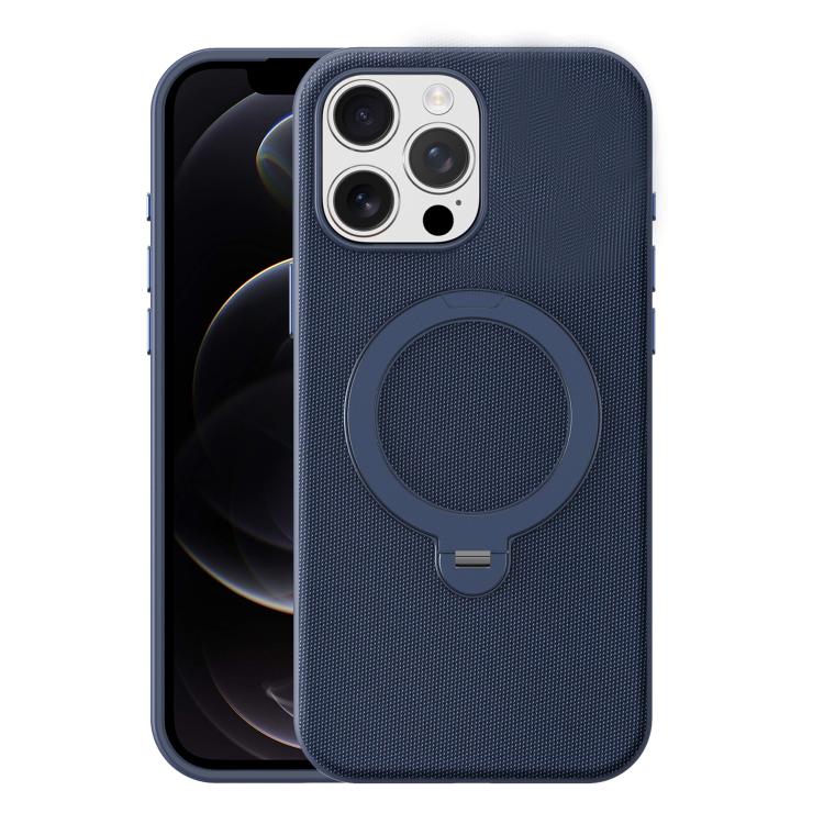 Custodia magnetica per telefono Tech Fabric con supporto girevole a 360°., For iPhone 13, For iPhone 12, For iPhone 12 Pro Max, For iPhone 12 Pro