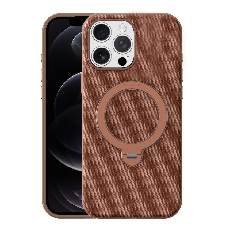 Custodia magnetica per telefono Tech Fabric con supporto girevole a 360°., For iPhone 13, For iPhone 12, For iPhone 12 Pro Max, For iPhone 12 Pro