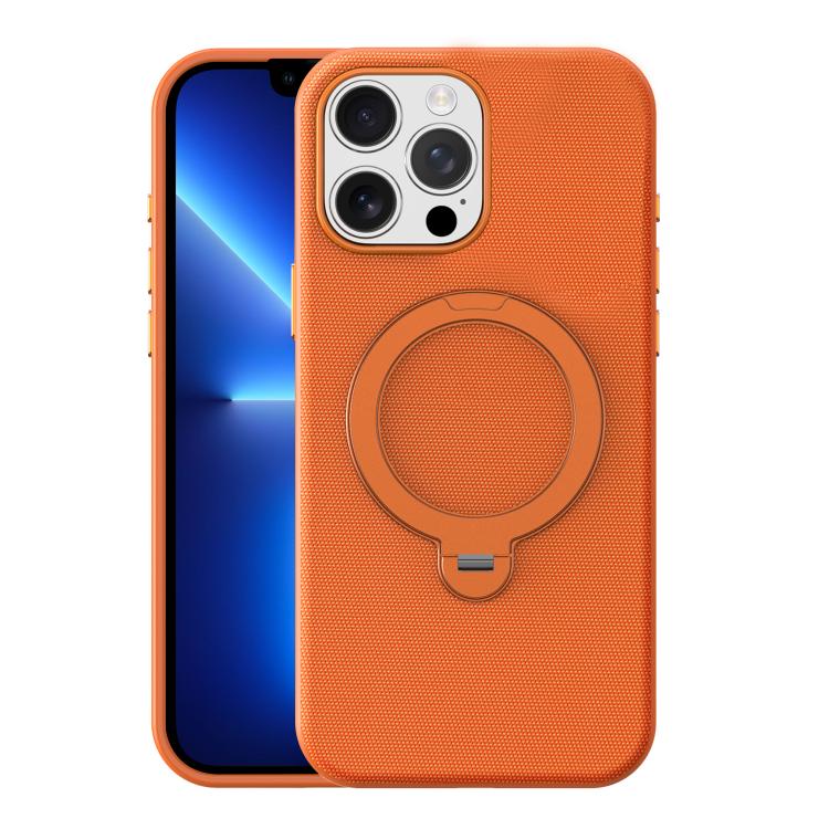 Custodia magnetica per telefono Tech Fabric con supporto girevole a 360°., For iPhone 14 Pro, For iPhone 14 Pro Max, For iPhone 13 Pro Max, For iPhone 13 Pro