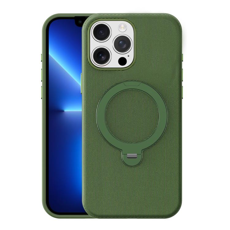 Custodia magnetica per telefono Tech Fabric con supporto girevole a 360°., For iPhone 14 Pro, For iPhone 14 Pro Max, For iPhone 13 Pro Max, For iPhone 13 Pro