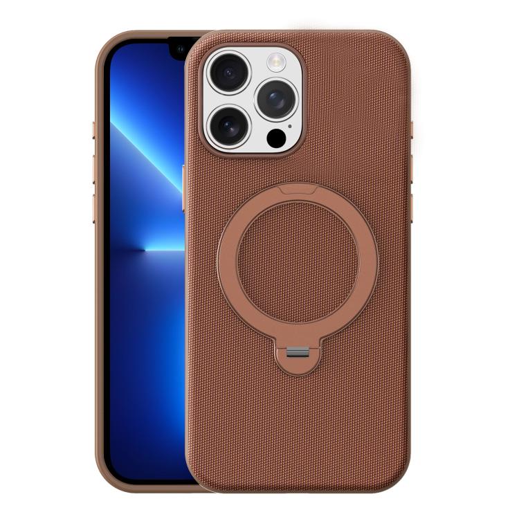 Custodia magnetica per telefono Tech Fabric con supporto girevole a 360°., For iPhone 14 Pro, For iPhone 14 Pro Max, For iPhone 13 Pro Max, For iPhone 13 Pro