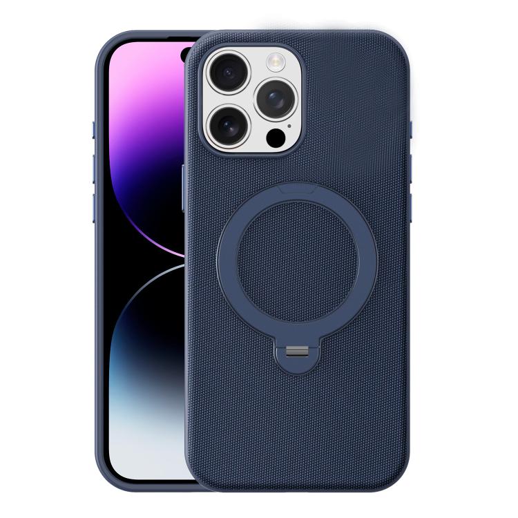 Custodia magnetica per telefono Tech Fabric con supporto girevole a 360°., For iPhone 14 Pro, For iPhone 14 Pro Max, For iPhone 13 Pro Max, For iPhone 13 Pro