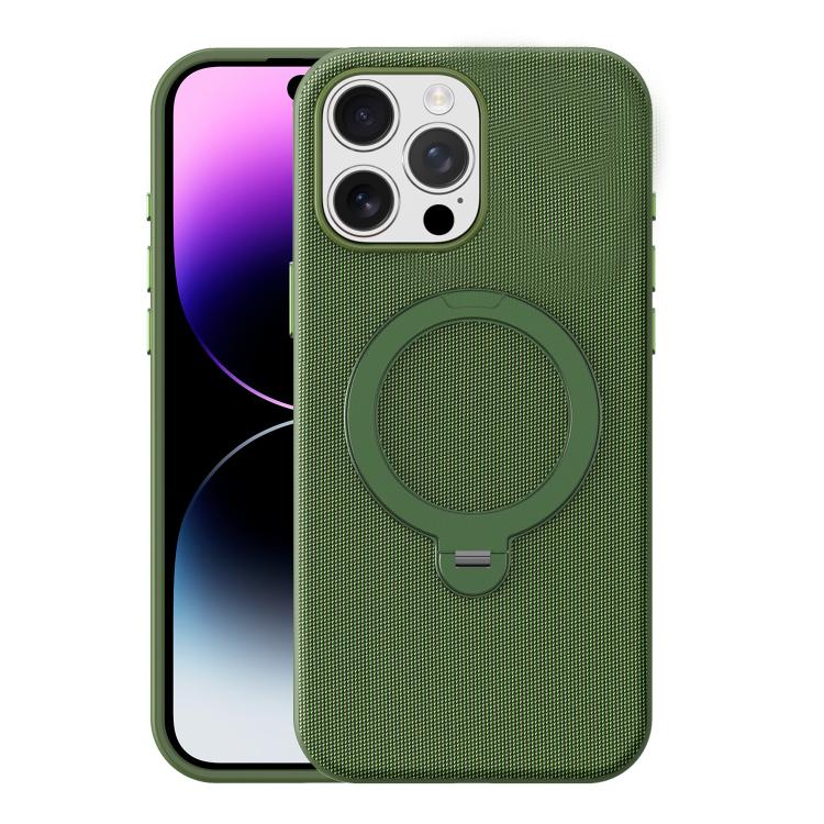 Custodia magnetica per telefono Tech Fabric con supporto girevole a 360°., For iPhone 14 Pro, For iPhone 14 Pro Max, For iPhone 13 Pro Max, For iPhone 13 Pro