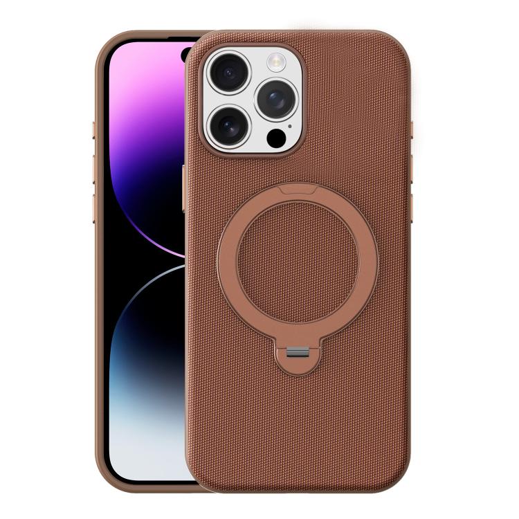 Custodia magnetica per telefono Tech Fabric con supporto girevole a 360°., For iPhone 14 Pro, For iPhone 14 Pro Max, For iPhone 13 Pro Max, For iPhone 13 Pro