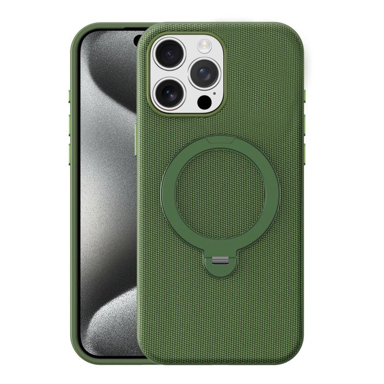 Custodia magnetica per telefono Tech Fabric con supporto girevole a 360°., For iPhone 15 Pro Max, For iPhone 15 Pro, For iPhone 15, For iPhone 14