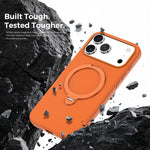 Custodia magnetica per telefono Tech Fabric con supporto girevole a 360°., For iPhone 14 Pro, For iPhone 14 Pro Max, For iPhone 13 Pro Max, For iPhone 13 Pro