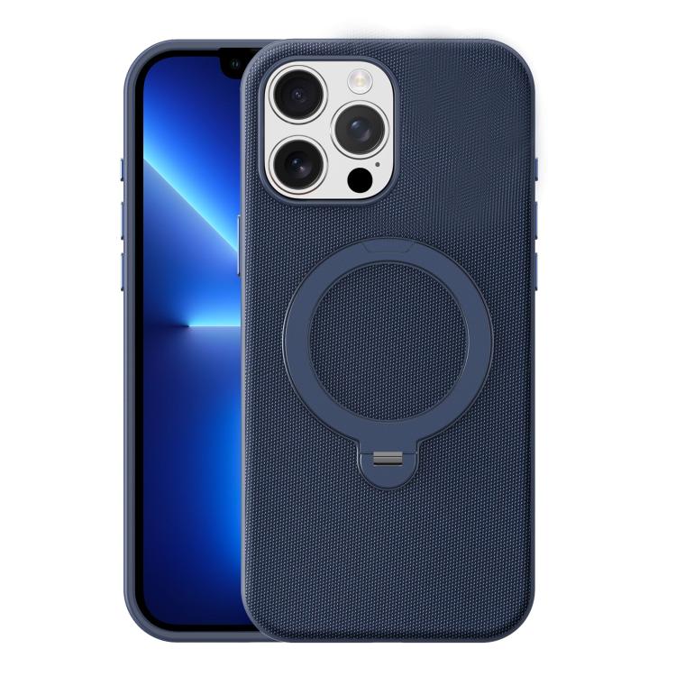 Custodia magnetica per telefono Tech Fabric con supporto girevole a 360°., For iPhone 14 Pro, For iPhone 14 Pro Max, For iPhone 13 Pro Max, For iPhone 13 Pro